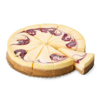 Amerikkalainen Vadelmajuustokakku 4 kpl 1600g 12 palaa kypsä pakaste
