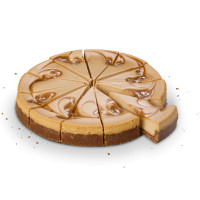 Amerikkalainen juustokakku salted caramel 4 kpl 1600 g 12 palaa kypsä pakaste