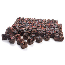 Mini Brownie red berries -leivos 108 kpl 3x3 cm kypsä pakaste