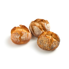 Rustiikki Boule-sämpylälajitelma 135 kpl 55 g L paistovalmis pakaste