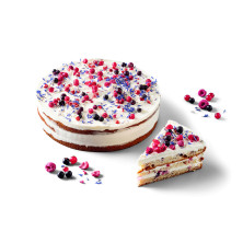 Berry White -kakku (korkea)  4 kpl 1250g 12 palaa kypsä pakaste