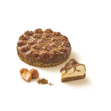 Kinuskikrokanttikakku tuulihatuilla  1x1450 g 12 palaa kypsä pakaste