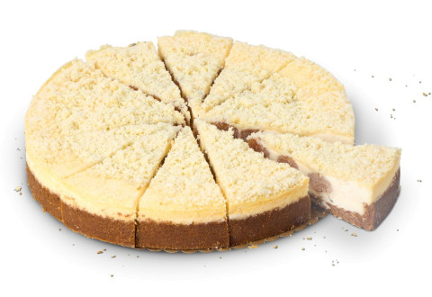 Amerikkalainen juustokakku omenamuru 4 kpl 1600 g 12 palaa kypsä pakaste