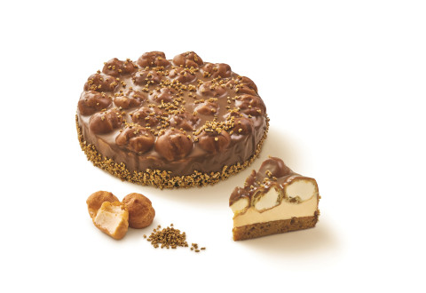 Kinuskikrokanttikakku tuulihatuilla  1x1450 g 12 palaa kypsä pakaste