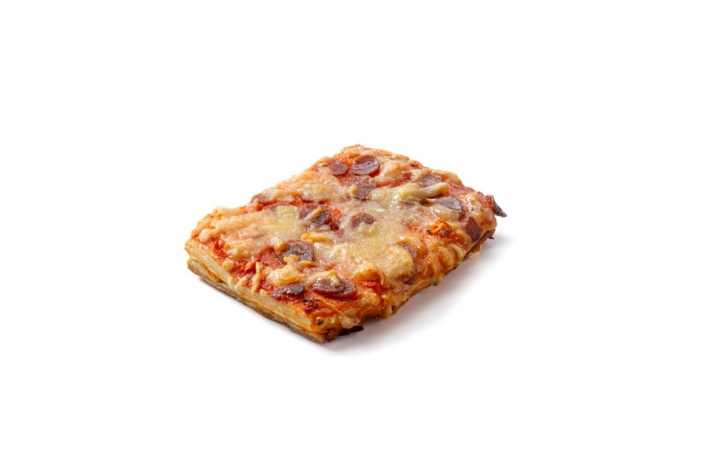 Täytetty Salamipizza-slice